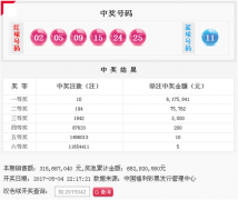 双色球051期：头奖10注617万 奖池6.8亿元